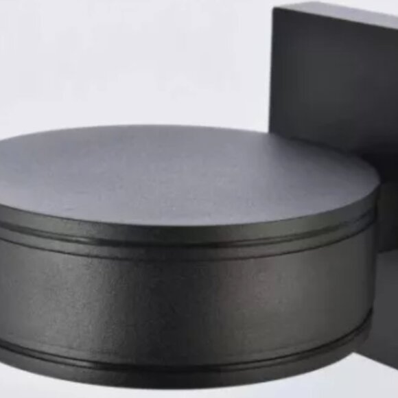 Raine 5 inch Black Outdoor Wall Light - Picture 2 of 4